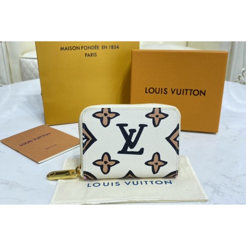 Louis Vuitton M80677 Zippy coin purse in Beige Monogram Canvas Louis Vuitton M80677 Zippy coin purse in Beige Monogram Canvas