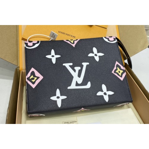 Louis Vuitton M80751 Toiletry Pouch 26 bag in Black Autres Toiles Monogram