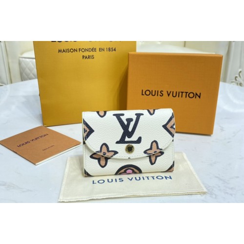 Louis Vuitton M80755 Rosalie coin purse in Beige Monogram coated canvas Louis Vuitton M80755 Rosalie coin purse in Beige Monogram coated canvas