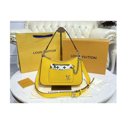 Louis Vuitton M80794 Marelle handbag in Yellow Epi Leather Louis Vuitton M80794 Marelle handbag in Yellow Epi Leather