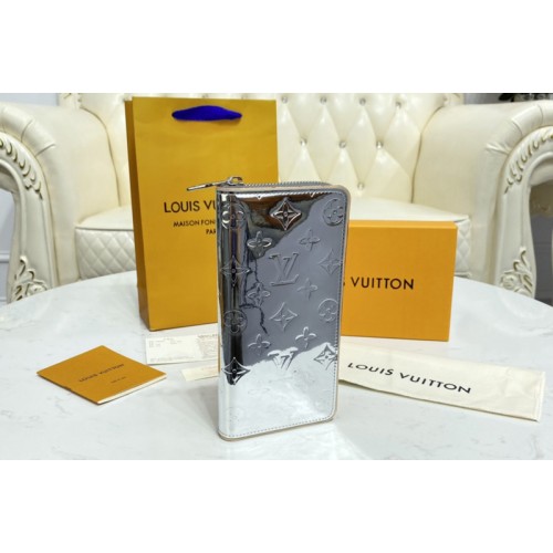 Louis Vuitton M80808 Zippy Wallet in Monogram Mirror coated canvas