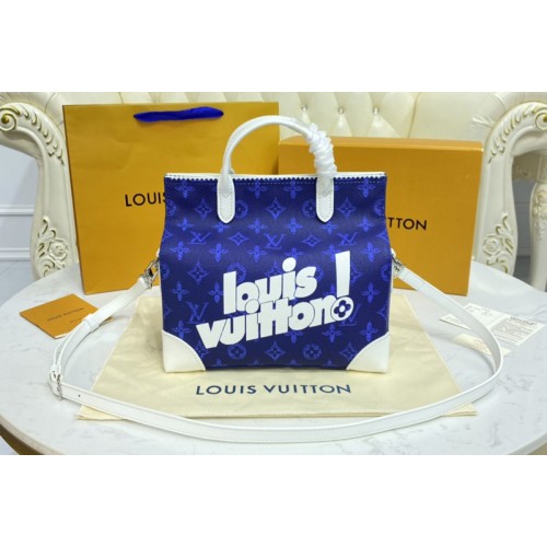 Louis Vuitton M80813 Litter Bag in Blue Vintage Monogram canvas