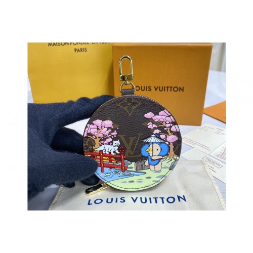 Louis Vuitton M80864 Round Coin Purse in Monogram canvas