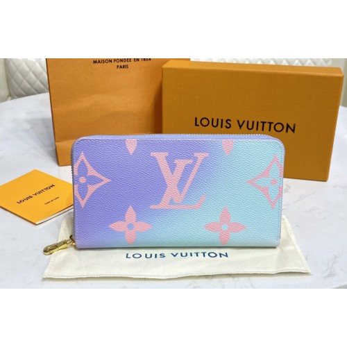 Louis Vuitton M81340 Zippy wallet on Sunrise Pastel Monogram canvas Louis Vuitton M81340 Zippy wallet on Sunrise Pastel Monogram canvas