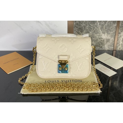 Louis Vuitton M81390 Micro Metis Bag on Beige Monogram Empreinte leather