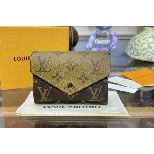 Louis Vuitton M81557 Victorine wallet in Monogram and Monogram Reverse canvas