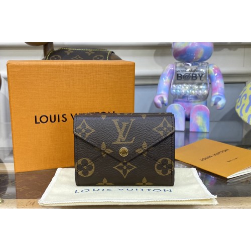 Louis Vuitton M81665 Celeste wallet in Monogram canvas With Blue