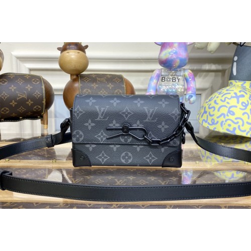 Louis Vuitton M81783 Steamer Wearable Wallet in Monogram Eclipse coated canvas Louis Vuitton M81783 Steamer Wearable Wallet in Monogram Eclipse coated canvas