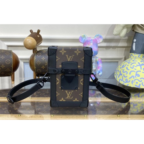 Louis Vuitton M82077 Vertical Trunk Wearable Wallet in Monogram Canvas Louis Vuitton M82077 Vertical Trunk Wearable Wallet in Monogram Canvas