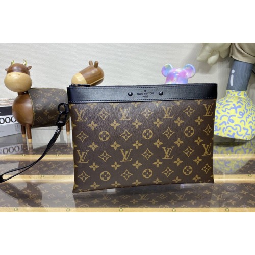 Louis Vuitton M82079 Pochette To-Go Bag in Monogram coated canvas and cowhide leather Louis Vuitton M82079 Pochette To-Go Bag in Monogram coated canvas and cowhide leather