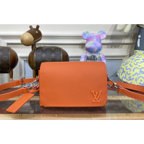 Louis Vuitton M82085 Fastline Wearable Wallet in Orange Cowhide leather Louis Vuitton M82085 Fastline Wearable Wallet in Orange Cowhide leather