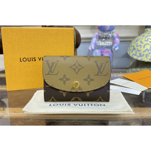 Louis Vuitton M82333 Rosalie Coin Purse in Monogram and Monogram Reverse coated canvas Louis Vuitton M82333 Rosalie Coin Purse in Monogram and Monogram Reverse coated canvas
