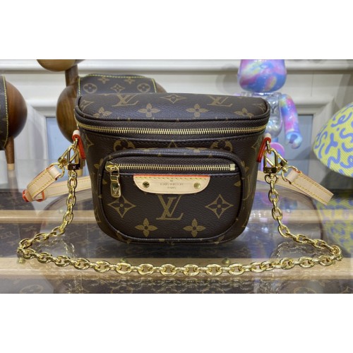 Louis Vuitton M82335 Mini Bumbag bag in Monogram coated canvas Louis Vuitton M82335 Mini Bumbag bag in Monogram coated canvas