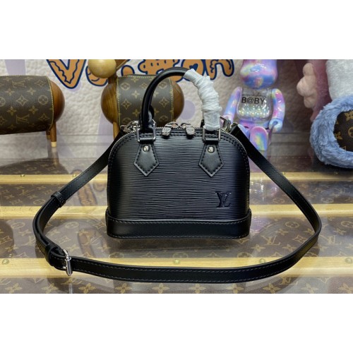 Louis Vuitton M81945 Nano Alma bag in Black Epi grained cowhide leather Louis Vuitton M81945 Nano Alma bag in Black Epi grained cowhide leather