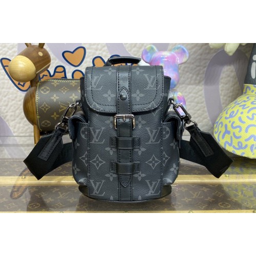 Louis Vuitton M82769 Nano Christopher in Monogram Eclipse coated canvas Louis Vuitton M82769 Nano Christopher in Monogram Eclipse coated canvas