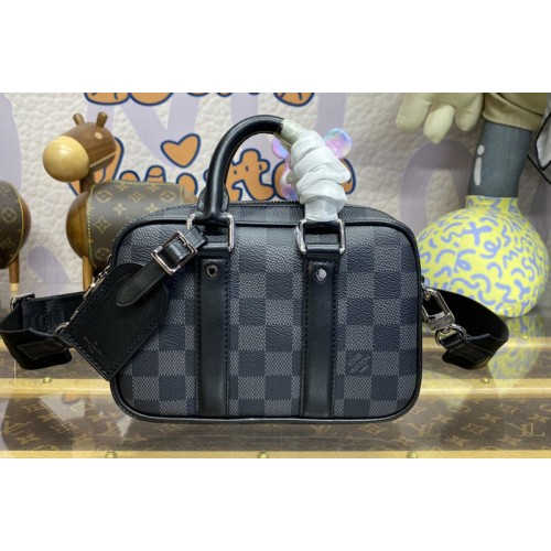 Louis Vuitton M82770 Nano Porte Documents Voyage bag in Damier Graphite Canvas