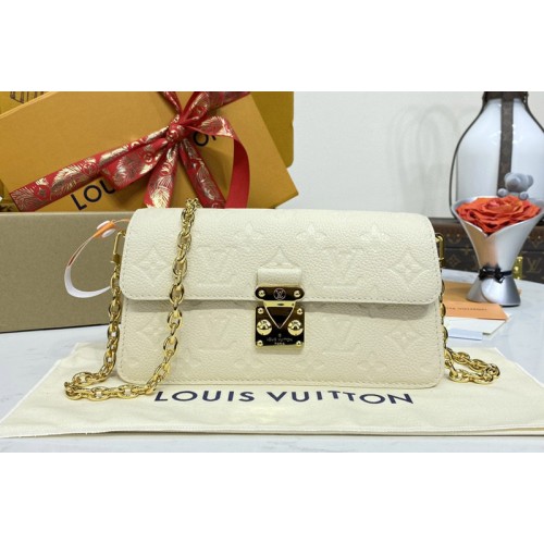 Louis Vuitton M82836 Wallet On Chain Metis Bag in Cream Monogram Empreinte leather