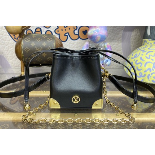 Louis Vuitton M82886 Noe Purse in Black Leather Louis Vuitton M82886 Noe Purse in Black Leather