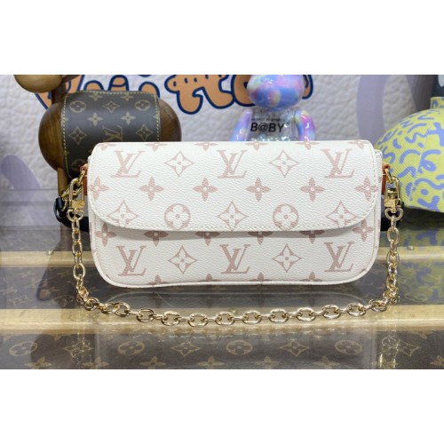 Louis Vuitton M83091 Wallet on Chain Ivy Bag in Monogram Dune coated canvas