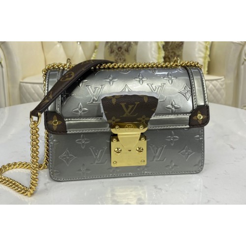 Louis Vuitton M90445 Wynwood Chain bag in Embossed Monogram Vernis patent cowhide