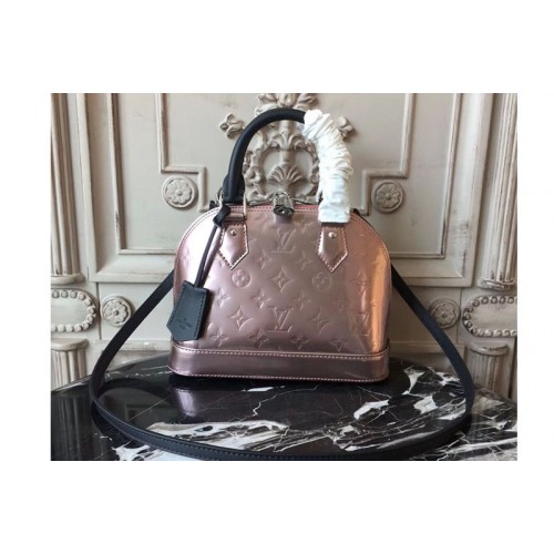 Louis Vuitton M90485 Alma BB Bag in Monogram Vernis