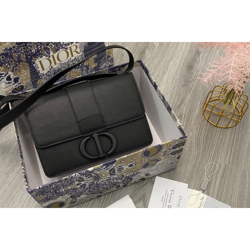 Replica Dior 30 M9203 Montaigne Bag in Black Grained Calfskin
