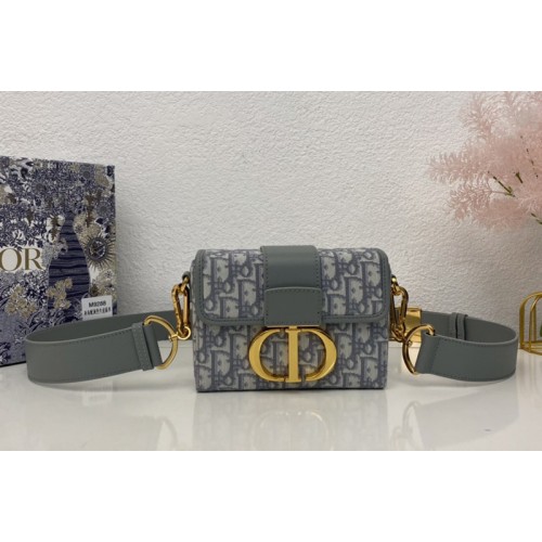 Christian Dior M9204 Dior 30 Montaigne Box bag in Gray Dior Oblique Jacquard Christian Dior M9204 Dior 30 Montaigne Box bag in Gray Dior Oblique Jacquard