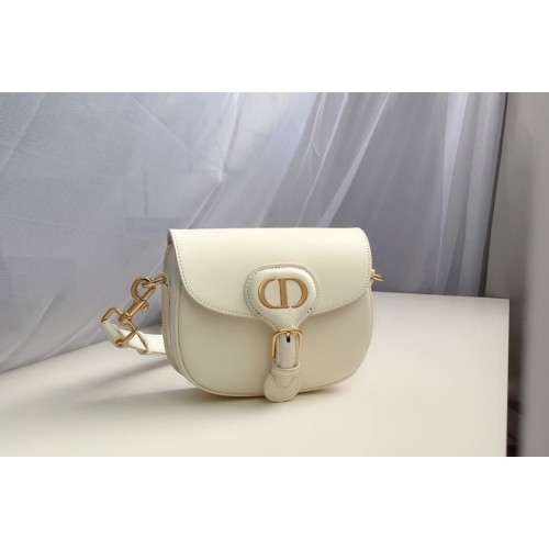 Christian Dior M9317 Small Dior Bobby Bag in White Box Calfskin Christian Dior M9317 Small Dior Bobby Bag in White Box Calfskin