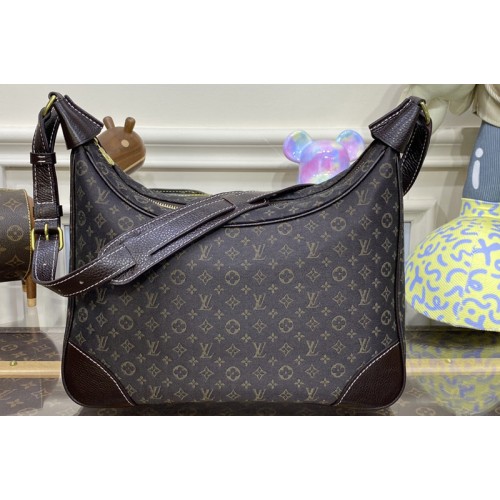 Louis Vuitton M95225 Boulogne handbag in Brown Monogram Denim