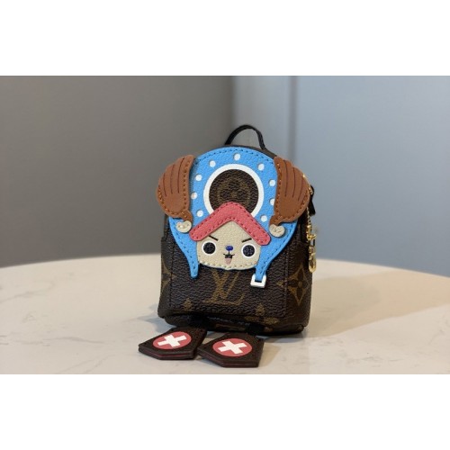 Louis Vuitton M97432 Key holder and bag charm In Monogram Canvas Louis Vuitton M97432 Key holder and bag charm In Monogram Canvas