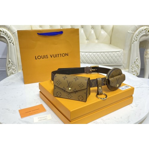 Louis Vuitton M0236U Daily Multi Pocket 30mm belt in Monogram canvas Louis Vuitton M0236U Daily Multi Pocket 30mm belt in Monogram canvas