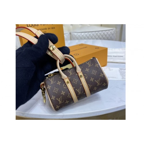 Louis Vuitton MP2712 Mini Keepall bag charm and key holder in Monogram Canvas