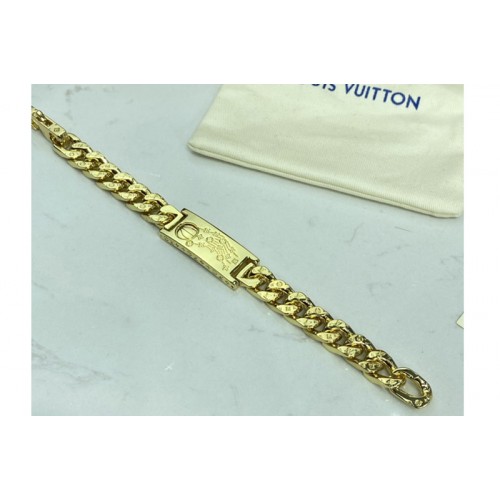 Louis Vuitton MP2859 LVxNBA Bracelet in Yellow Gold Louis Vuitton MP2859 LVxNBA Bracelet in Yellow Gold