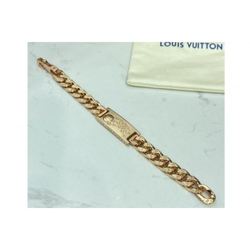 Louis Vuitton MP2859 LVxNBA Bracelet in Rose Gold Louis Vuitton MP2859 LVxNBA Bracelet in Rose Gold