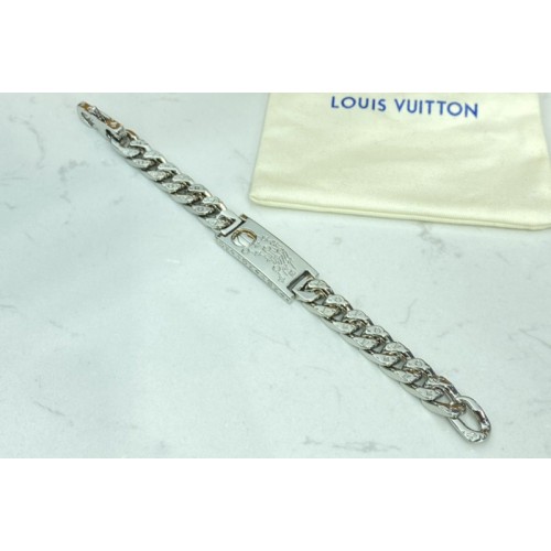 Louis Vuitton MP2859 LVxNBA Bracelet in Silver Louis Vuitton MP2859 LVxNBA Bracelet in Silver