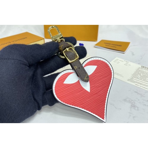 Louis Vuitton MP2911 Game On Heart bag charm and key holder in Game On Monogram canvas Louis Vuitton MP2911 Game On Heart bag charm and key holder in Game On Monogram canvas