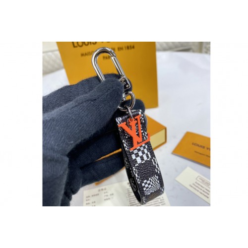 Louis Vuitton MP2923 Anagram Distorted Damier bag charm and key holder Louis Vuitton MP2923 Anagram Distorted Damier bag charm and key holder