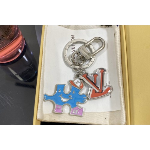 Louis Vuitton MP3453 Puzzle Friends Bag Charm Key Holder Louis Vuitton MP3453 Puzzle Friends Bag Charm Key Holder