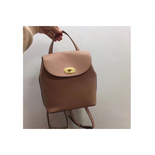 Mulberry Mini Bayswater Backpack Small Classic Grain Leather Pink