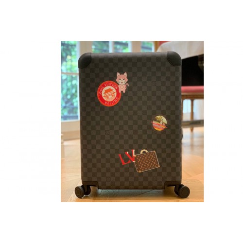 Louis Vuitton N23209 Horizon 55 rolling luggage in Damier Graphite Canvas