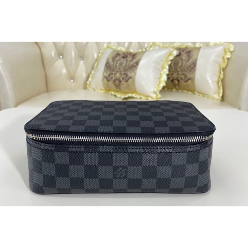 Louis Vuitton N40182 Cube De Rangement MM in Damier Graphite canvas Louis Vuitton N40182 Cube De Rangement MM in Damier Graphite canvas
