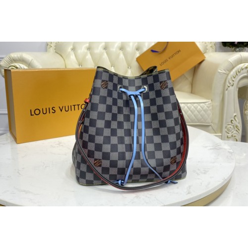 Louis Vuitton N40229 NeoNoe handbag in Black-and-white Damier coated canvas Louis Vuitton N40229 NeoNoe handbag in Black-and-white Damier coated canvas