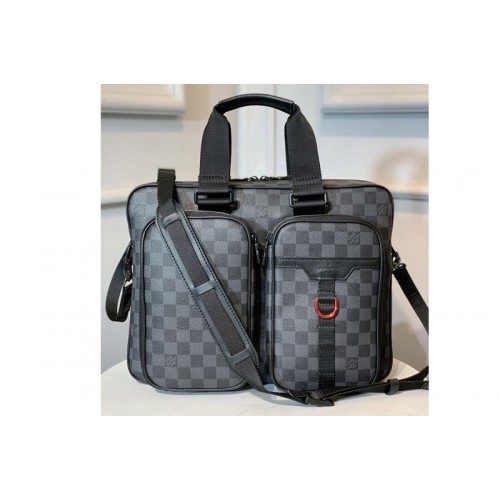 Louis Vuitton N40278 Utility Business Bag in Damier Graphite coated canvas Louis Vuitton N40278 Utility Business Bag in Damier Graphite coated canvas