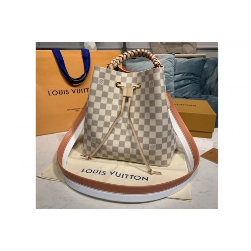 Louis Vuitton N40344 NeoNoe bucket bag in Damier Azur canvas Louis Vuitton N40344 NeoNoe bucket bag in Damier Azur canvas