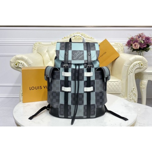 Louis Vuitton N40400 Christopher backpack in White Damier Graphite Giant coated canvas Louis Vuitton N40400 Christopher backpack in White Damier Graphite Giant coated canvas