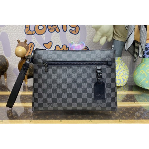 Louis Vuitton N40505 Takeoff Pouch in Damier Graphite coated canvas Louis Vuitton N40505 Takeoff Pouch in Damier Graphite coated canvas