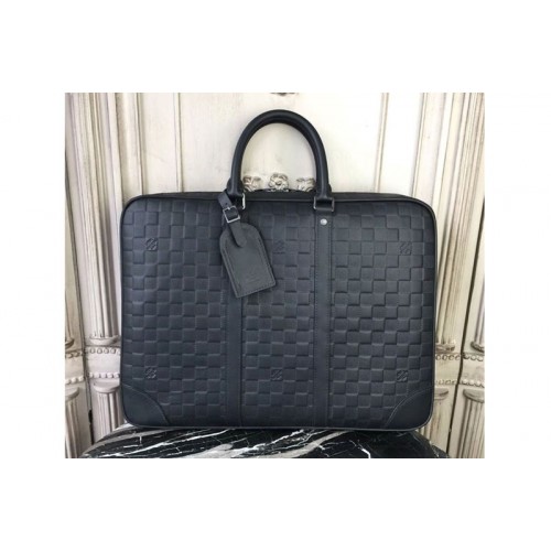 Louis Vuitton N41143 Porte-documents Voyage Bags in Damier Infini Leather Louis Vuitton N41143 Porte-documents Voyage Bags in Damier Infini Leather