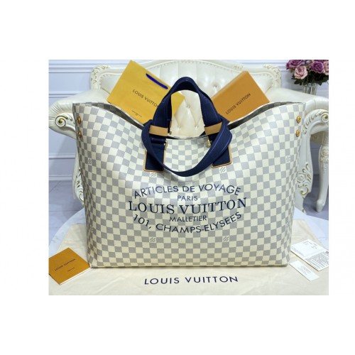 Louis Vuitton N41180 Cabas GM Tote Bag in Damier Azur canvas
