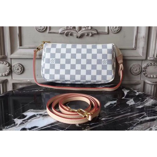 Louis Vuitton N41207 Pochette Accessoires in Damier Azur Canvas