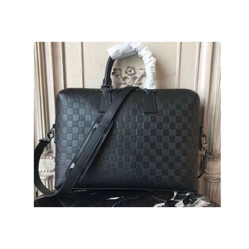 Louis Vuitton N41248 Porte-documents Jour Bag in Damier Infini Leather Louis Vuitton N41248 Porte-documents Jour Bag in Damier Infini Leather